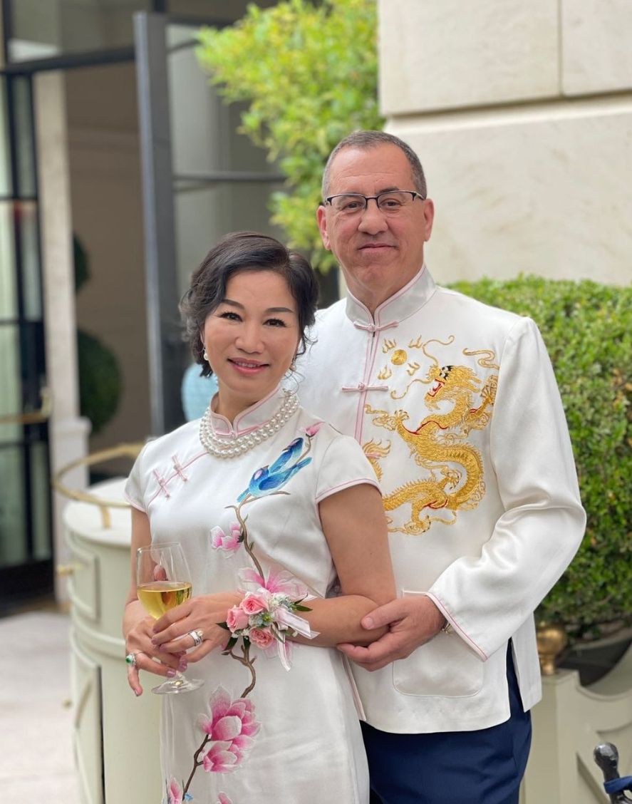 Custom Couple Wedding Attire  Chinese Wedding Clothes for Matching Co –  Madam Shanghai
