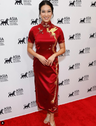 Madam Shanghai Custom Red Classic Chinese Qipao Dress | Red Carpet Chinese Wedding Dress