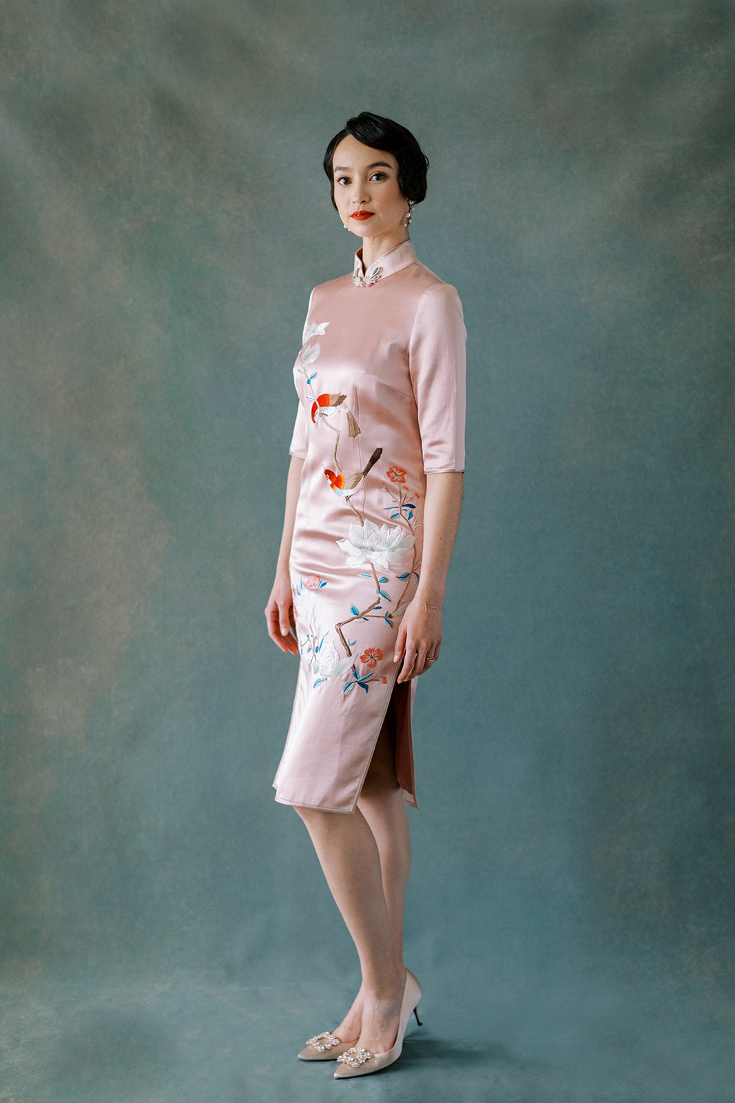 Madam Shanghai Shanghai 1920 | Pink Chinese Wedding Qipao Dress
